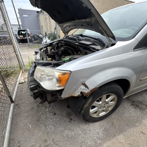 2010 town and country, tune up, front end collision replaced radiator condenser and fan.